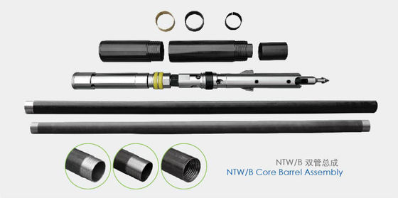 Silvery Drilling Core Barrel Individualisieren BQ NQ HQ PQ Core Barrel Assembly Nq Hq Pq Wire-Line Core Barrel Head Assembly