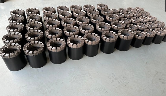 HQ NQ Drahtbohrkern aus impregniertem Diamant und Kohlenstoffstahl