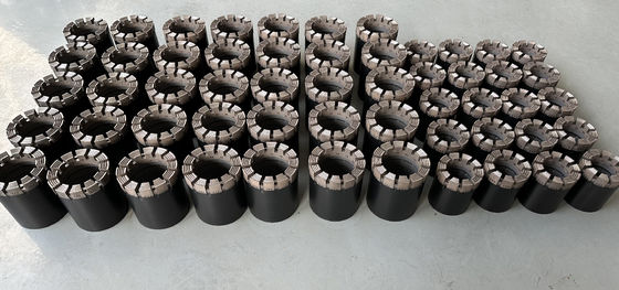 HQ NQ NW HW Geologischer Turbotyp Entwurf Imprägniertes Diamantkernstück